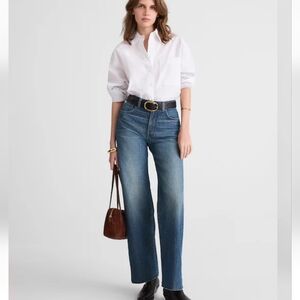 Madewell The Tall Perfect Vintage Wide-Leg Size 30 Tall NWT $148 Retail